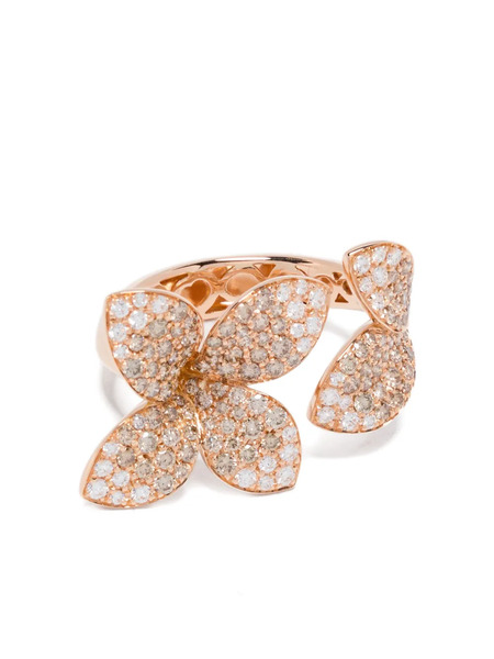  Pasquale Bruni 18k Rose Gold Giardini Segreti Diamond Ring 