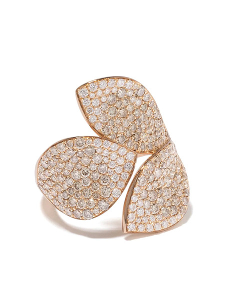  Pasquale Bruni 18kt Rose Gold Diamond Giardini Segreti Ring - Pink 