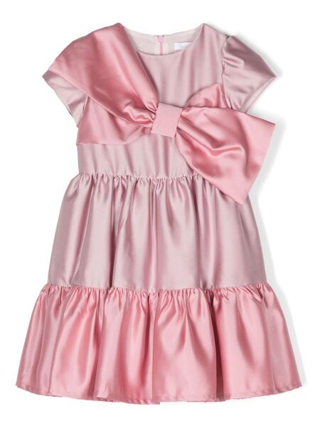  Patachou Bow-detail Dress - Pink 