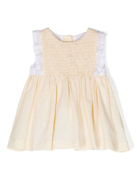  Patachou Bow-detail Sleeveless Dress - Yellow 