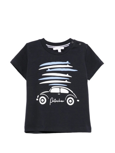  Patachou Car-print T-shirt - Blue 