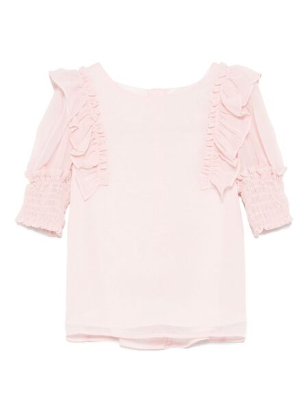  Patachou Chiffon Blouse - Pink 