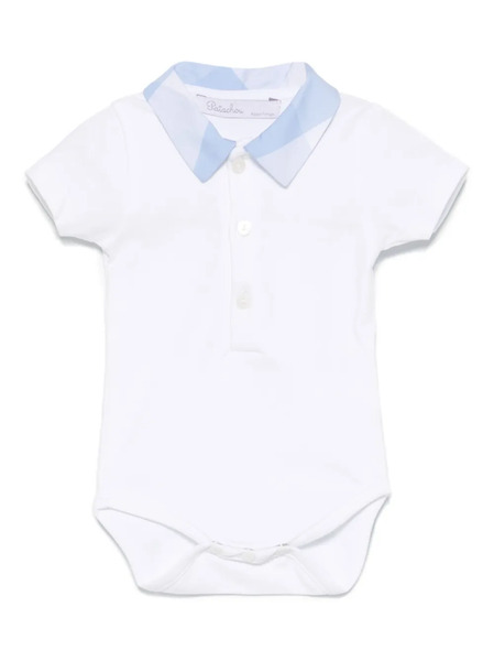  Patachou Classic-collar Body - White 