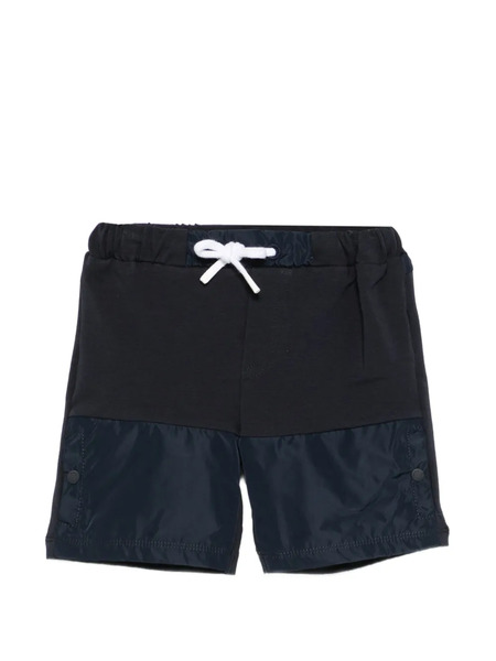  Patachou Drawstring Panelled Shorts - Blue 