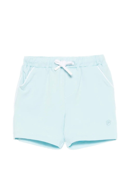  Patachou Drawstring Trim-contrast Shorts - Blue 