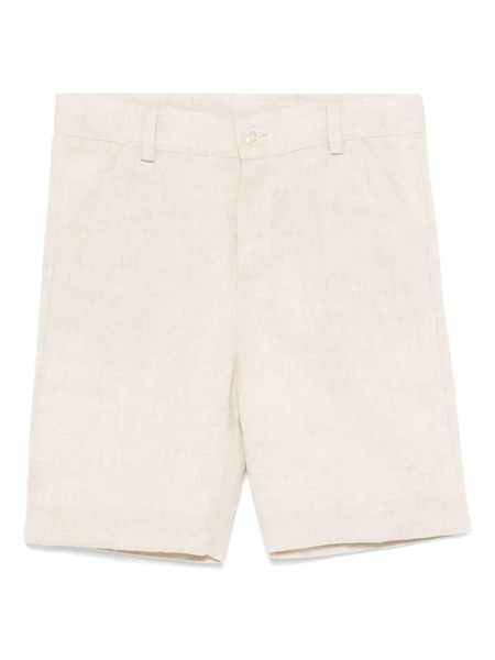  Patachou Elasticated-waist Bermuda Shorts - Neutrals 