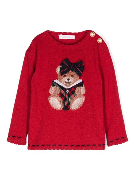  Patachou Embroidered-motif Sweater 