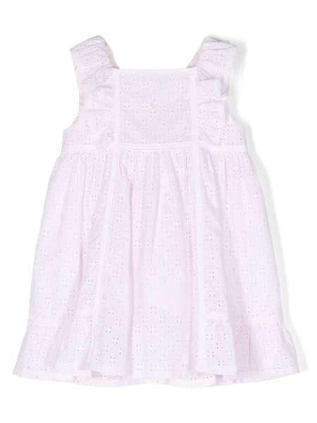  Patachou Embroidered Sleeveless Dress - Pink 
