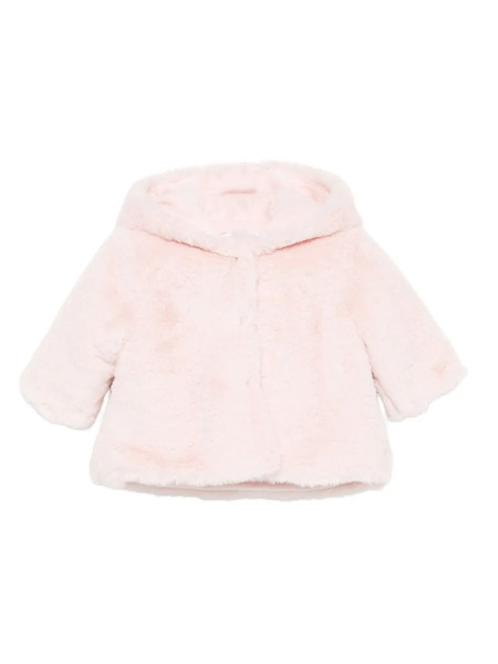  Patachou Faux-fur Coat - Pink 