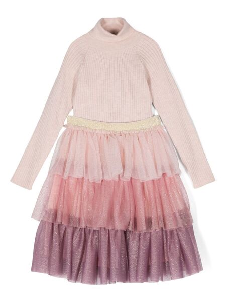  Patachou Glitter Skirt Set - Pink 