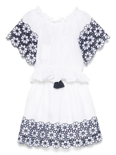  Patachou Guipure-lace Skirt Set - White 