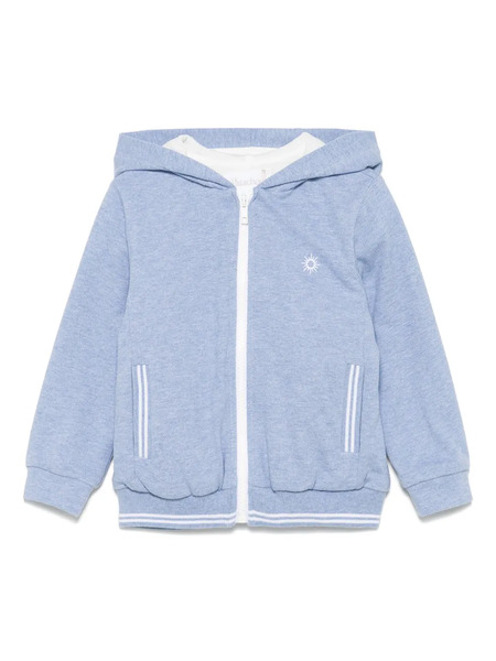  Patachou Logo-embroidered Hoodie - Blue 