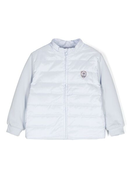  Patachou Logo-patch Jacket - Blue 