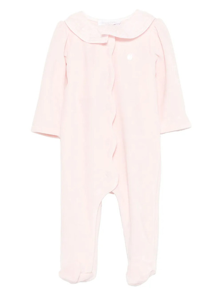  Patachou Peter Pan-collar Pajama - Pink 