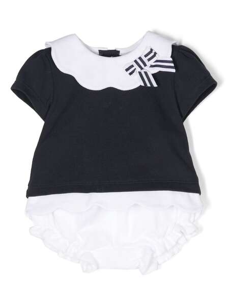  Patachou Piqué-weave Shorts Set - Blue 