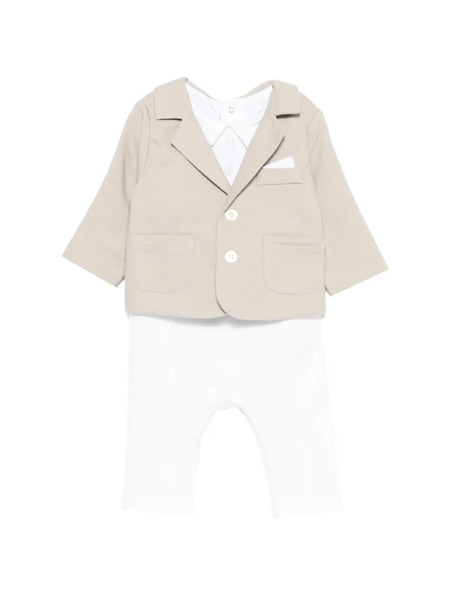  Patachou Pocket Detailed Romper - Neutrals 