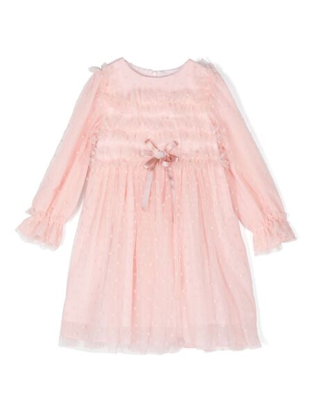  Patachou Polka Dot Dress - Pink 