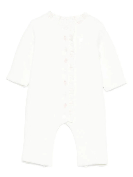  Patachou Ruffled Romper - White 