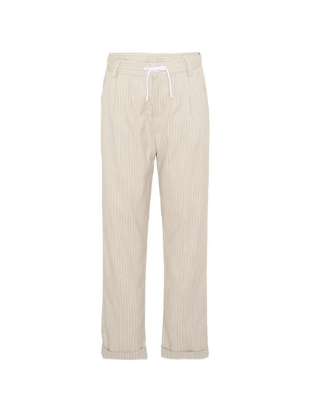  Patachou Striped Drawstring Trousers - Neutrals 
