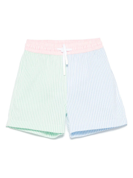  Patachou Striped Swimshorts - Green 