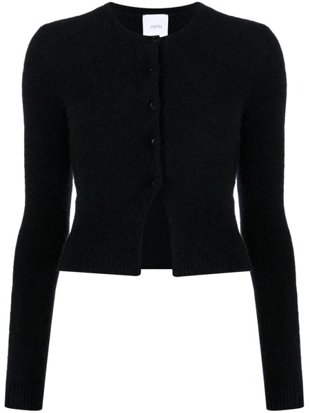  Patou Button-fastening Knitted Cardigan - Black 