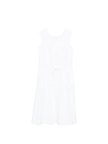  Patou Buttoned Midi Dress - White 