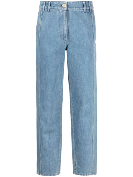  Patou Cargo Low-rise Tapered Jeans - Blue 