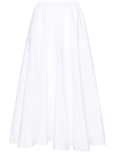  Patou Faille Maxi Skirt - White 