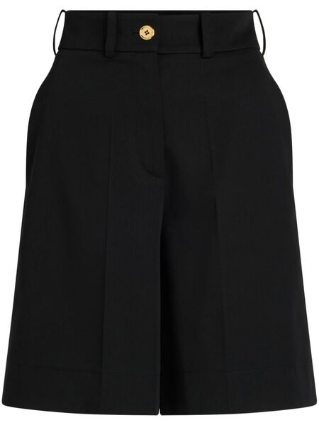  Patou Gabardine Bermuda Shorts - Black 