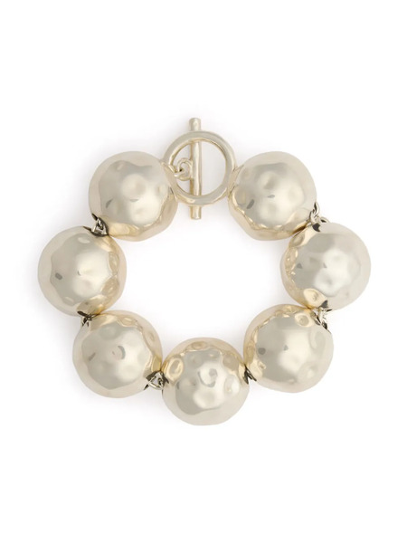  Patou Hammered Sphere Bracelet - Silver 