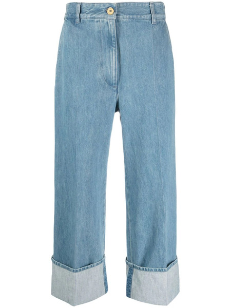 Patou Iconic Cuffed Jeans - Blue 