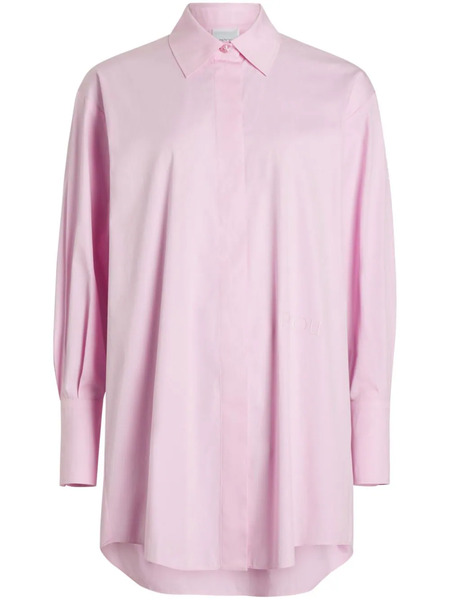  Patou Iconic Mini Shirt Dress - Pink 