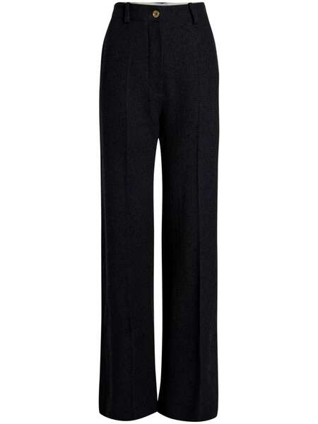  Patou Iconic Tweed Long Trousers - Black 