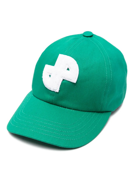  Patou Jp Cotton Baseball Cap - Green 
