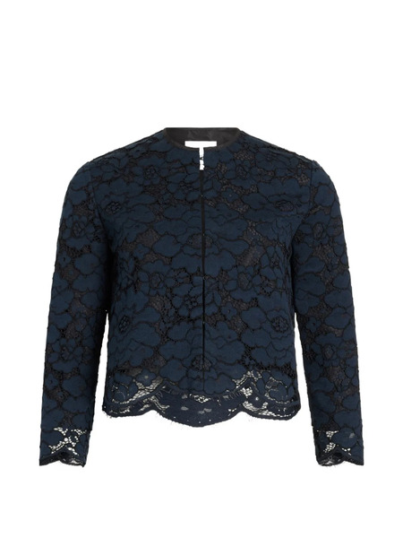  Patou Lacework Jacket - Blue 