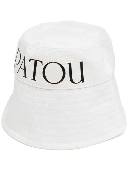  Patou Logo-print Bucket Hat - White 