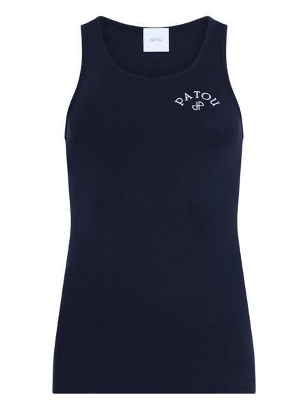  Patou Logo Tank Top - Blue 
