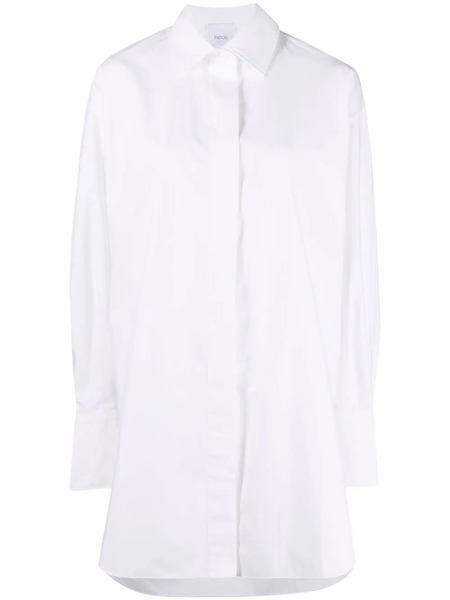  Patou Mini Shirt Dress - White 