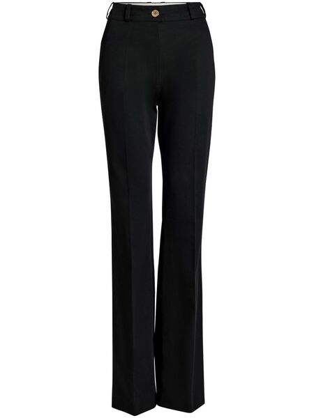  Patou Organic-cotton Flared Trousers - Black 