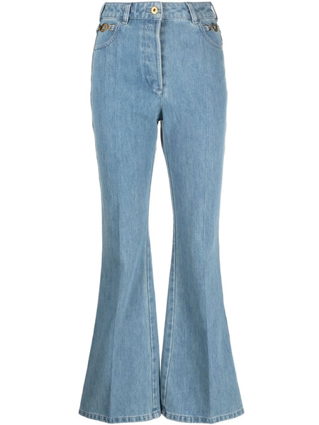  Patou Organic-denim Flared Jeans - Blue 