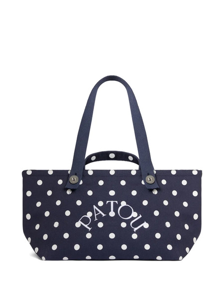  Patou Pm Trapeze Tote Bag - Blue 