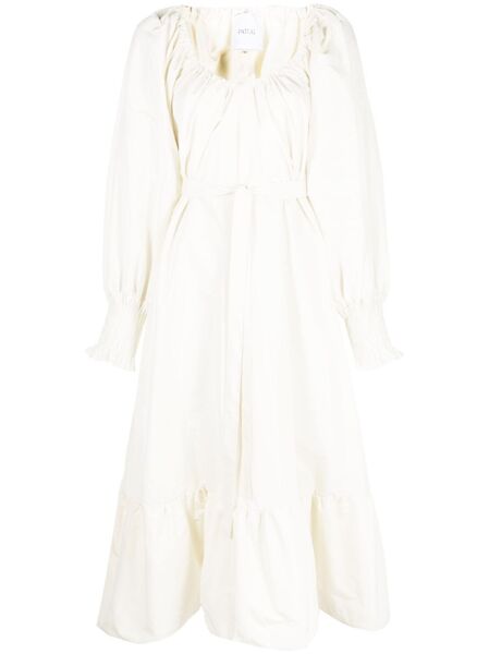  Patou Tiered Maxi Dress - Neutrals 