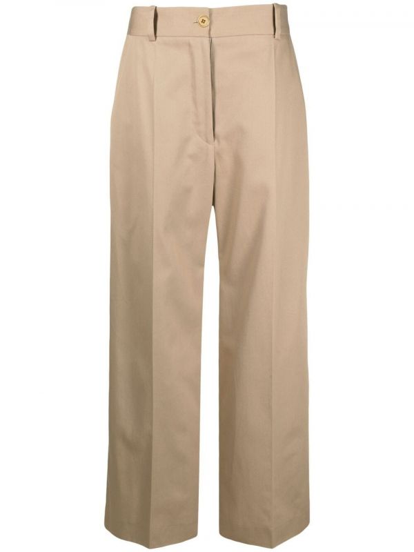  Patou Wide-leg Tailored Trousers - Neutrals 