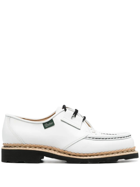  Patou X Paraboot Leather Derby Shoes - White 