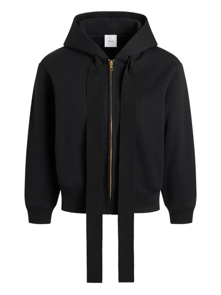  Patou Zip-up Hoodie - Black 