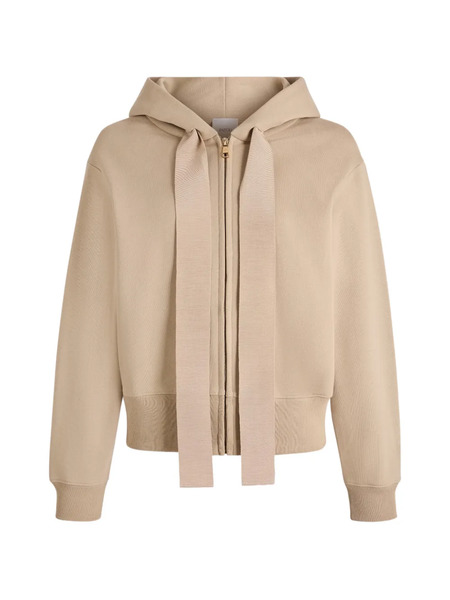  Patou Zipped Hoodie - Neutrals 