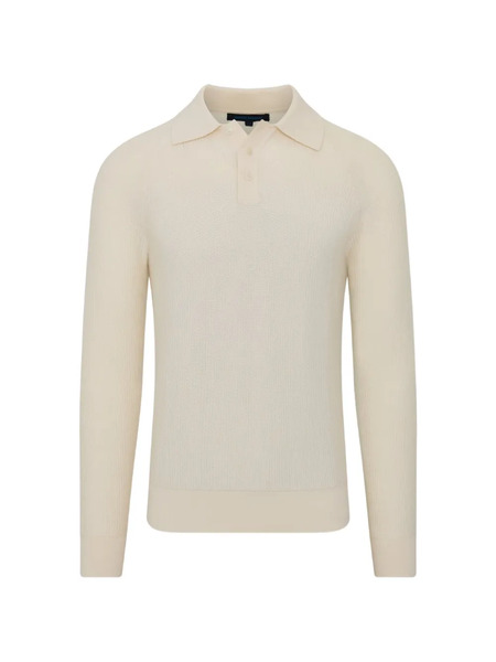  Patrick Assaraf Button Polo Shirt - Neutrals 