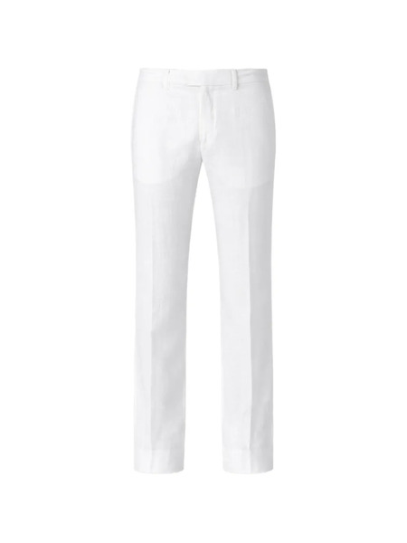  Patrick Assaraf Linen Trousers - White 