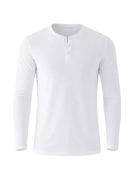  Patrick Assaraf Long-sleeve Polo Shirt - White 