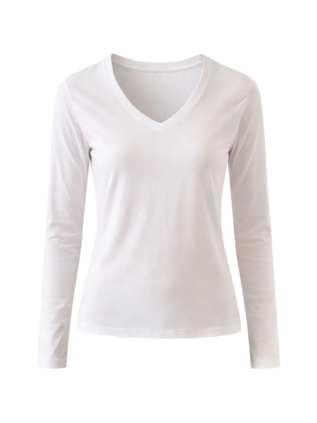  Patrick Assaraf Long-sleeve T-shirt - White 